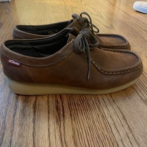 Clarks wallabies Brown